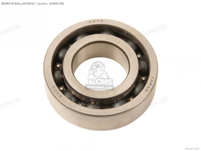 Kawasaki BEARING-BALL,6003SH2- 920451383