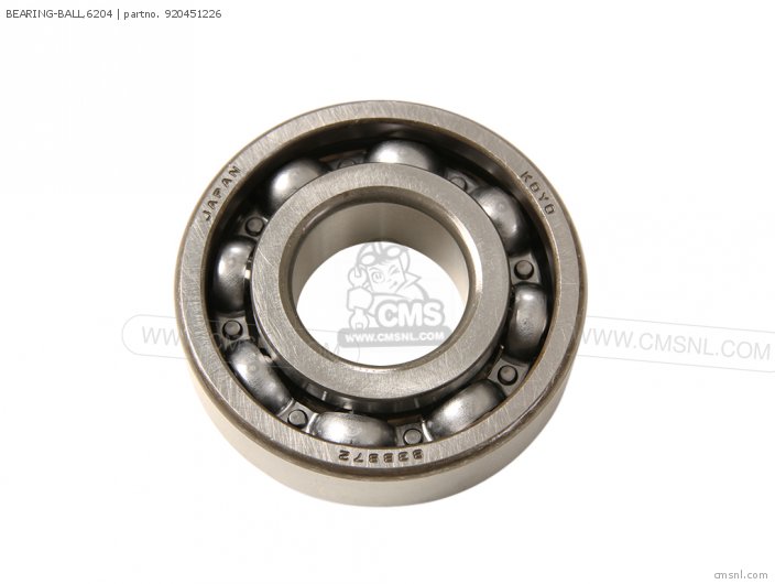 Kawasaki BEARING-BALL,6204 920451226