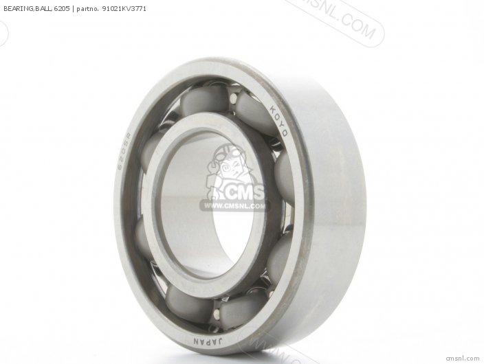 Honda BEARING,BALL,6205 91021KV3771