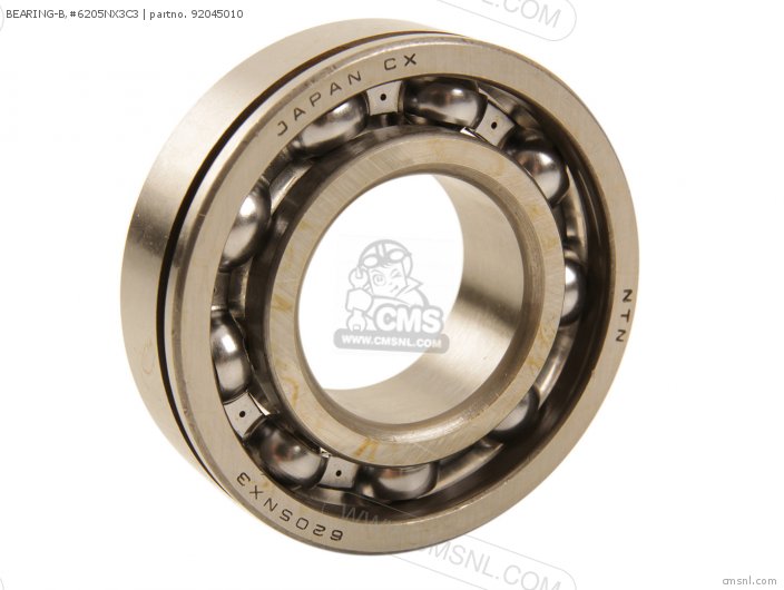 Kawasaki BEARING-BALL,#6205NX3 92045010