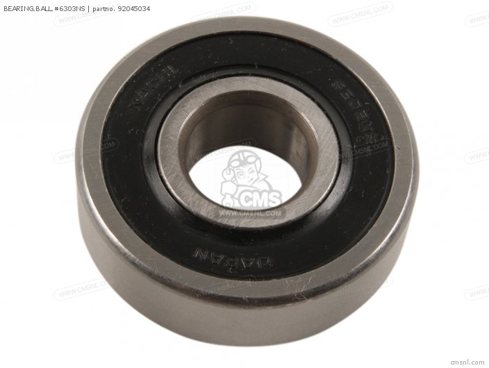 Kawasaki BEARING,BALL,#6303NS 92045034