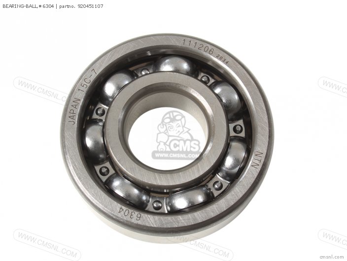 Kawasaki BEARING-BALL,#6304 920451107