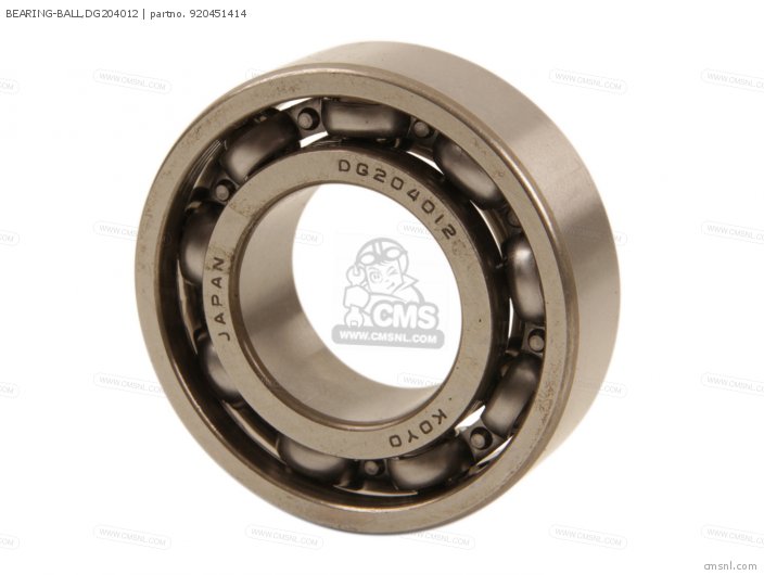 Kawasaki BEARING-BALL,DG204012 920451414