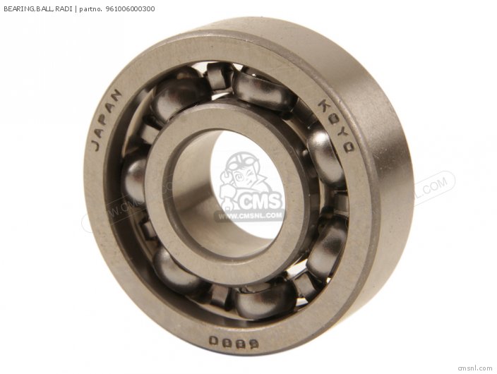 Honda BEARING,BALL,RADI 961006000300