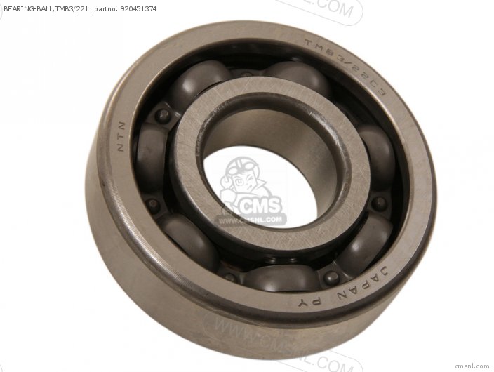 Kawasaki BEARING-BALL,TMB3/22J 920451374