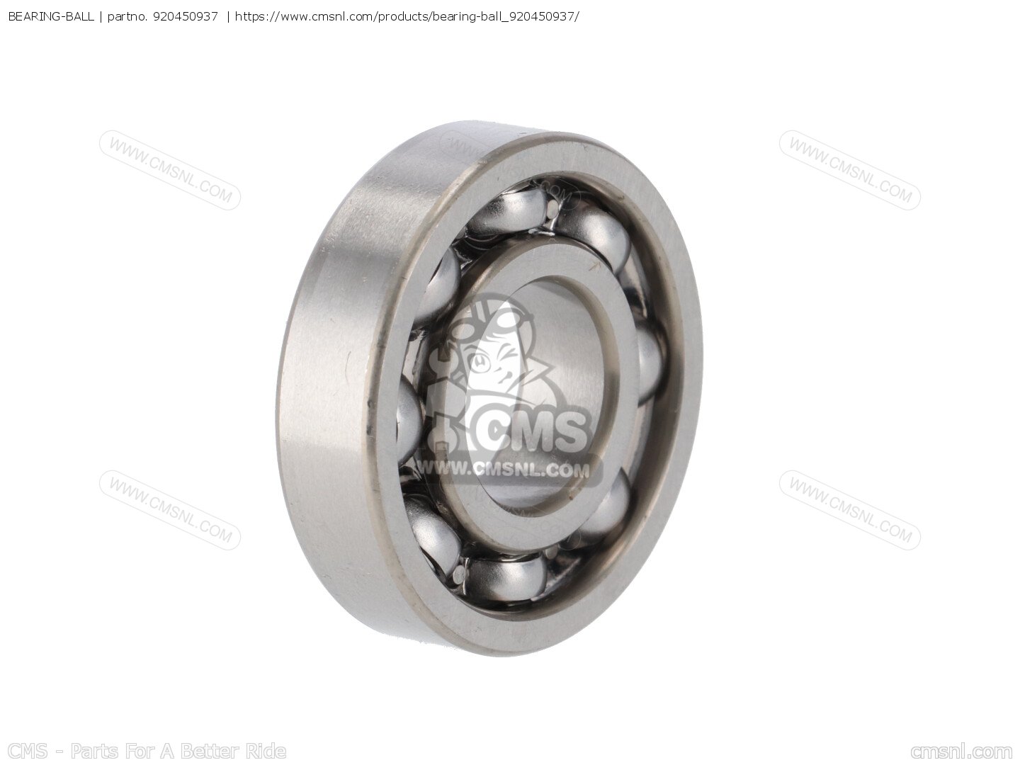 920450937: Bearing-ball Kawasaki - buy the 92045-0937 at CMSNL
