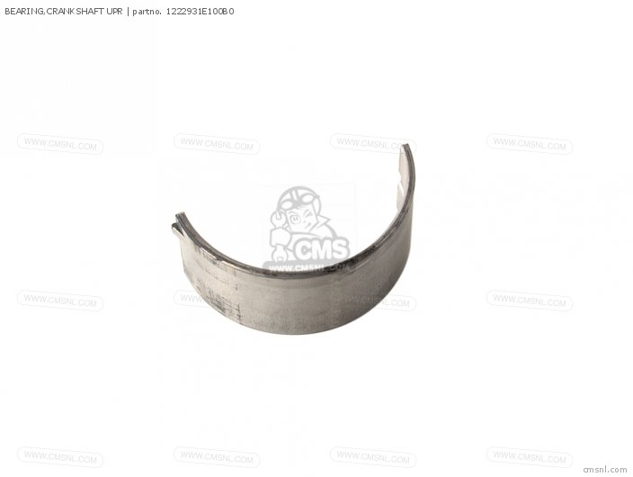 Suzuki BEARING,CRANKSHAFT UPR 1222931E100B0