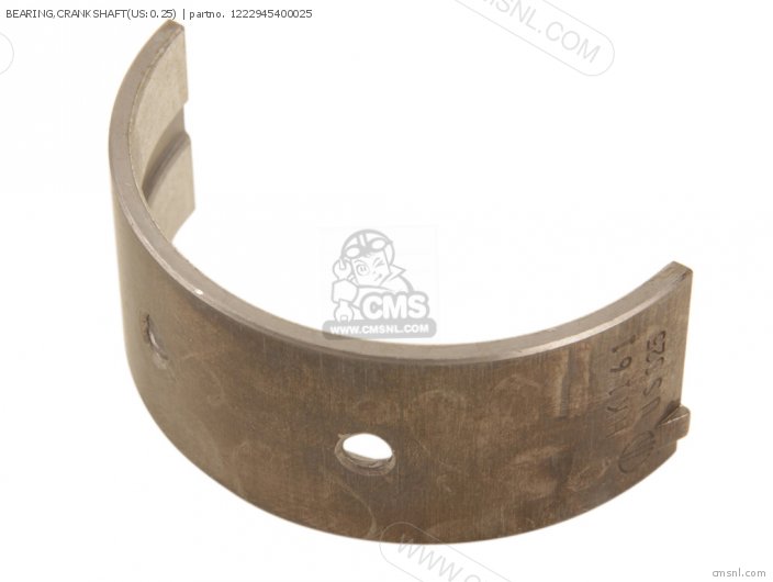 Suzuki BEARING,CRANKSHAFT(US:0.25) 1222945400025