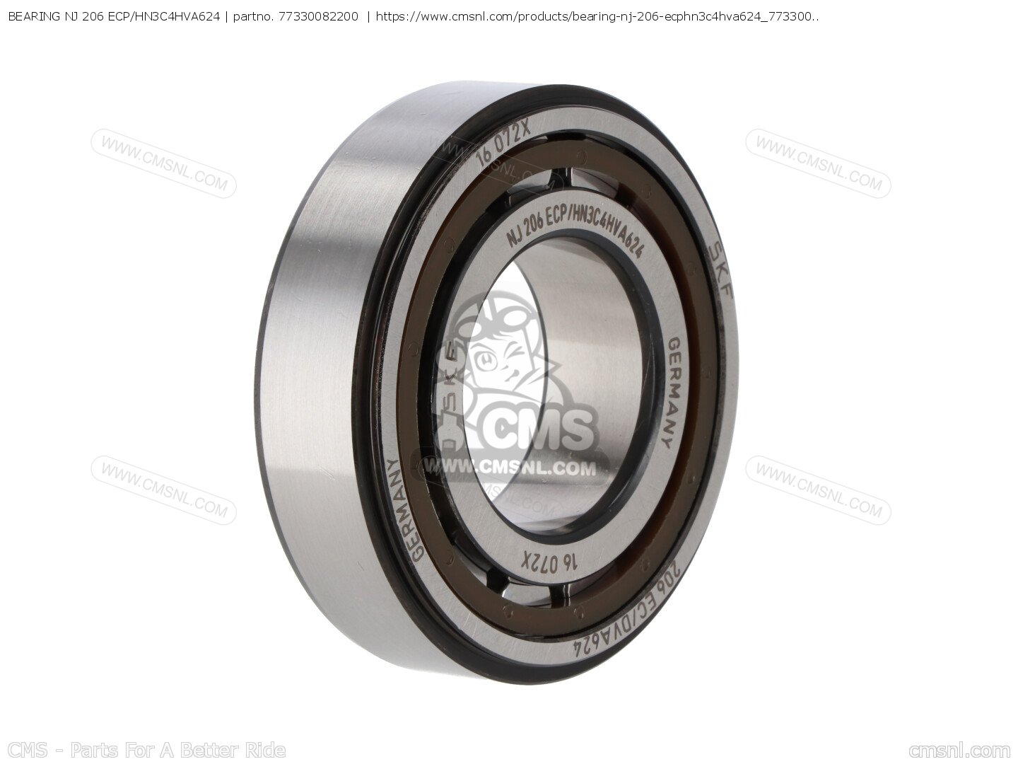 BEARING NJ 206 ECP/HN3C4HVA624 for KTM - order at CMSNL