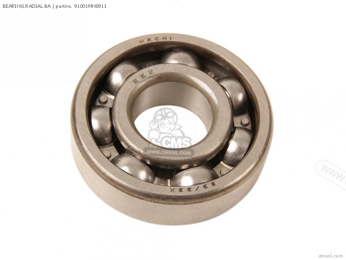 Honda BEARING,RADIAL BA 91001MN8911 Honda BEARING,RADIAL BA 91001MN8911