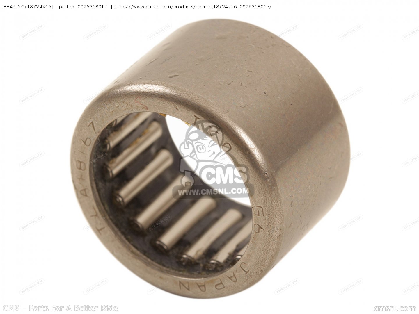 0926318017: Bearing(18x24x16) Suzuki - buy the 09263-18017 at CMSNL