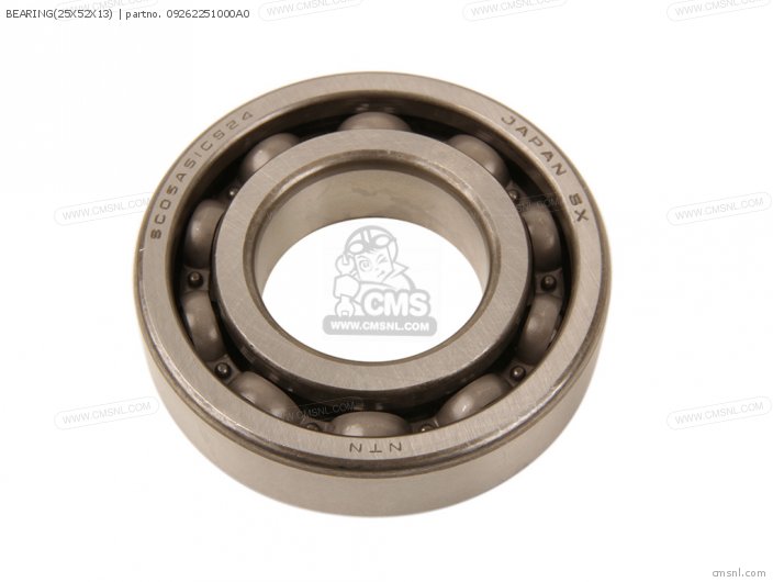 Suzuki BEARING(25X52X13) 09262251000A0