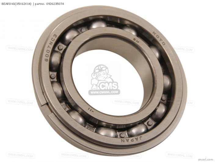0926235074: Bearing(35x62x14) Suzuki - buy the 09262-35074 at CMSNL