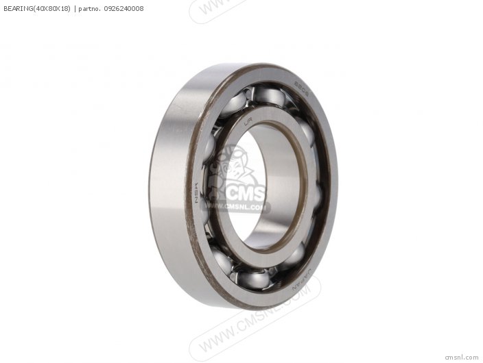 Suzuki BEARING(40X80X18) 0926240008