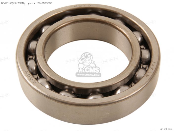 Suzuki BEARING(45X75X16) 2740505GD0