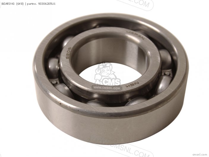 Yamaha BEARING  (6K8) 93306205U1