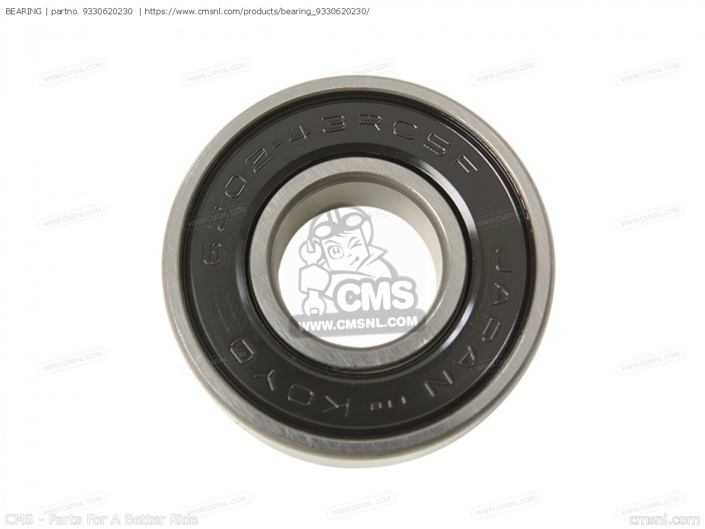 ローマ 93306-00420 Wheel Bearings Front Pair