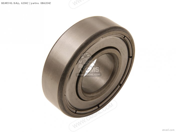 Honda BEARING, BALL, 6204Z GB6204Z