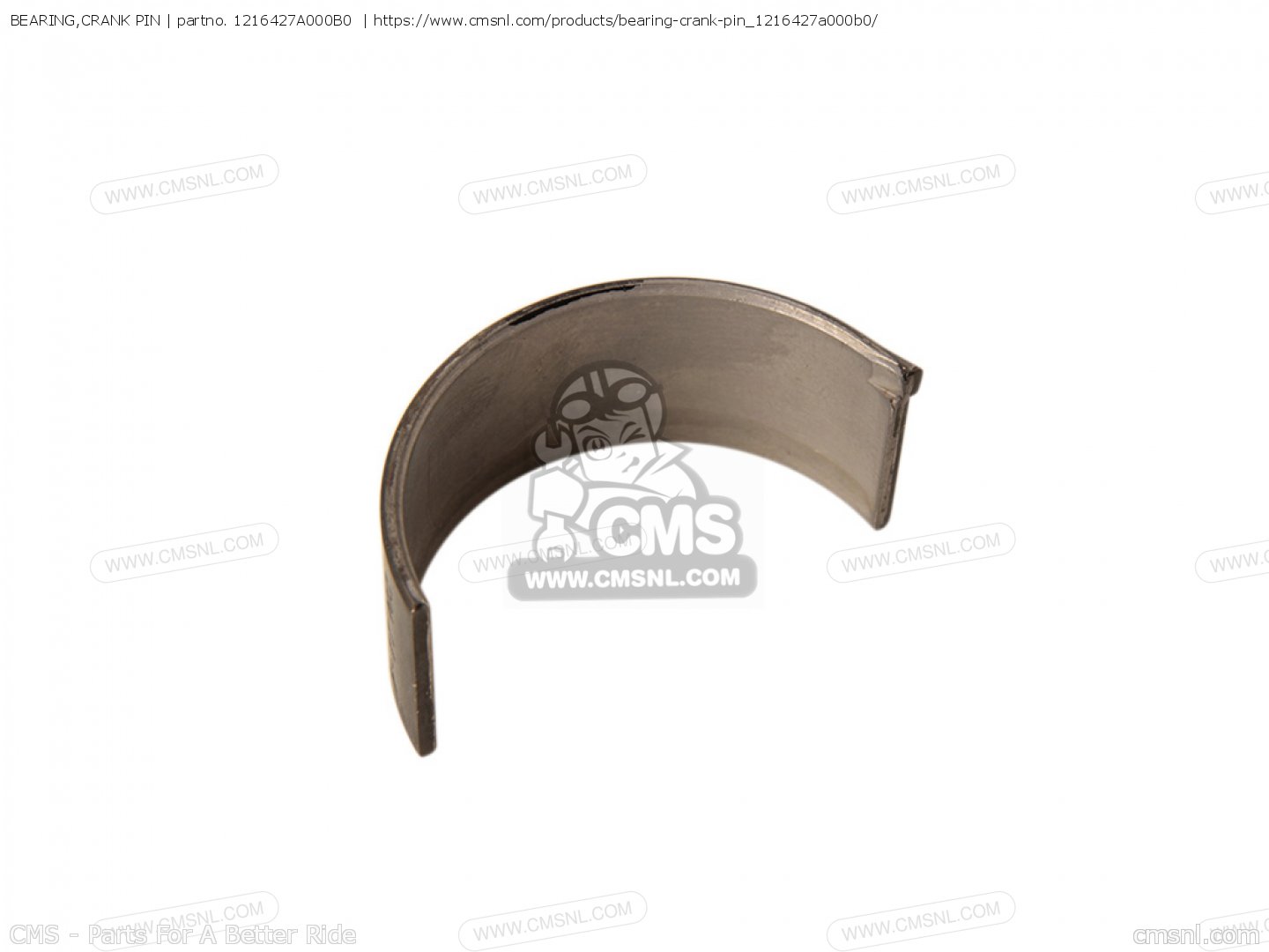 1216427A000B0 Bearing,crank Pin Suzuki buy the 1216427A000B0 at CMSNL