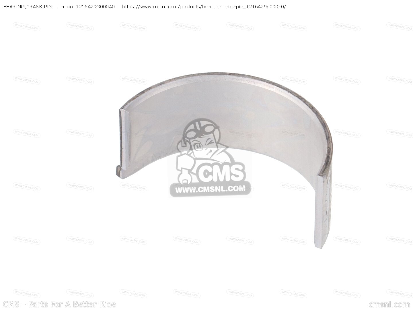 1216429G000A0 Bearing,crank Pin Suzuki buy the 1216429G000A0 at CMSNL