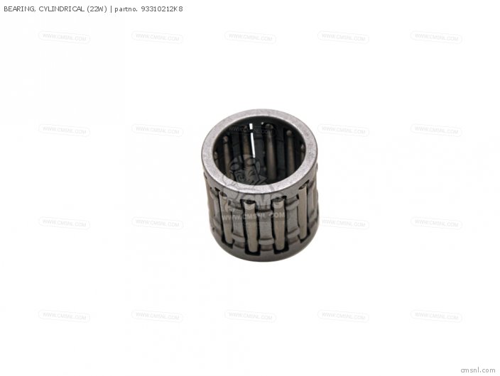 Yamaha BEARING, CYLINDRICAL (22W) 93310212K8