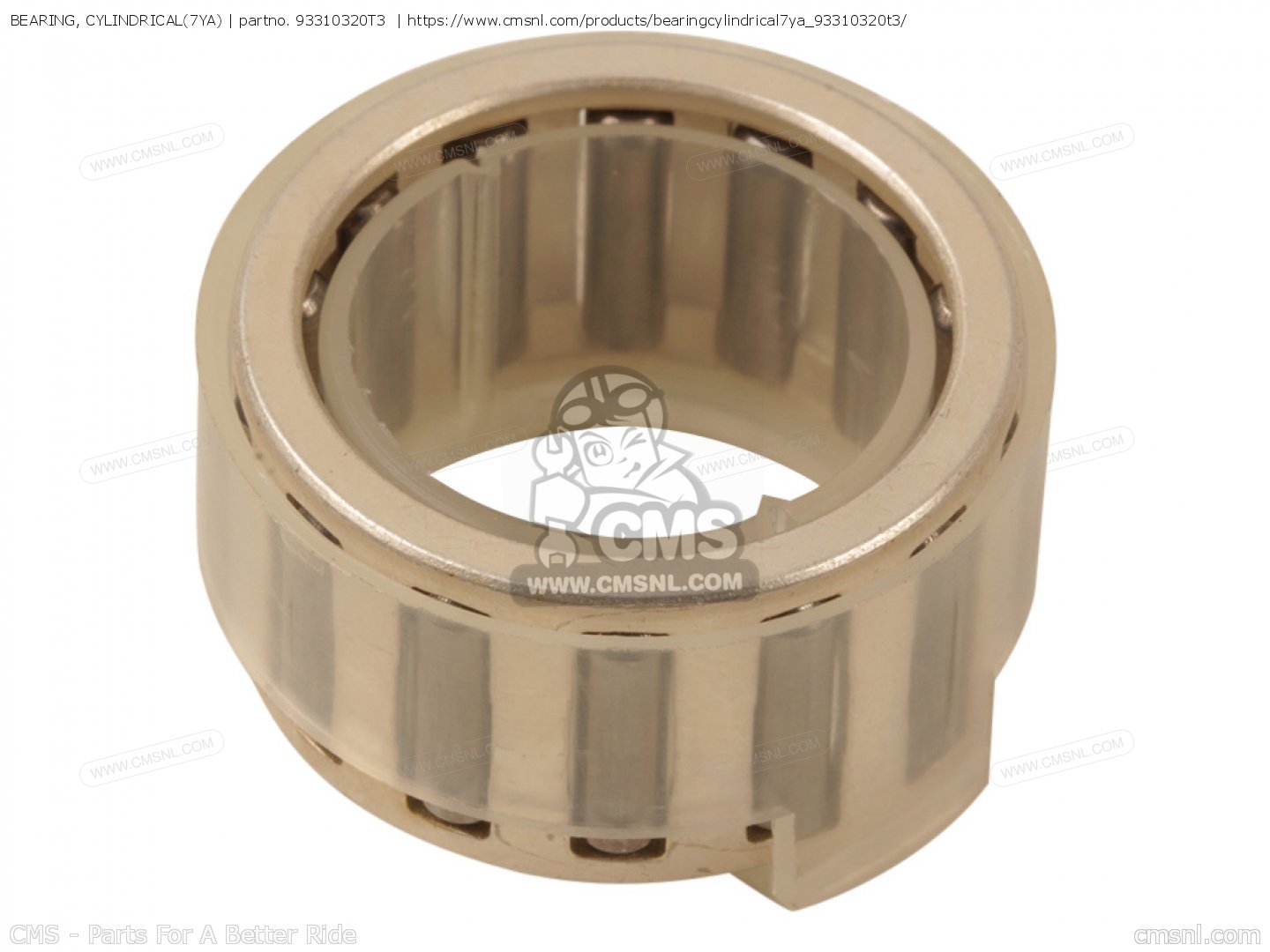 BEARING, CYLINDRICAL(7YA) for YZ80LWK 1998 4LC5 NEW ZEALAND 284ES100E1