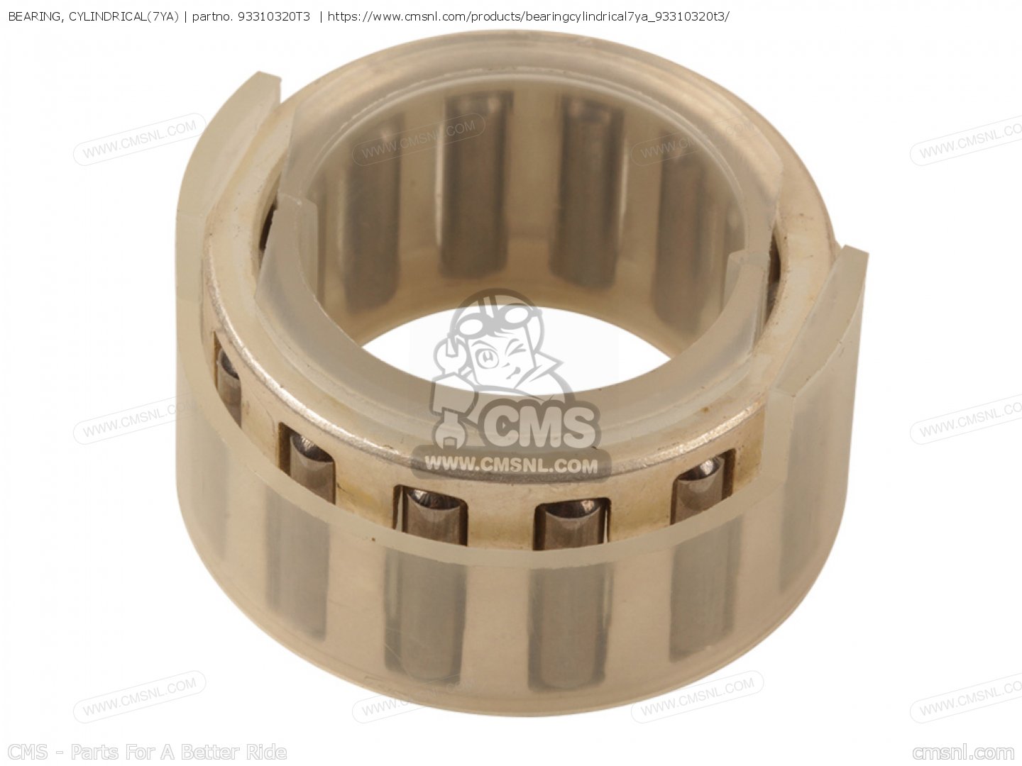 BEARING, CYLINDRICAL(7YA) for YZ80LWK 1998 4LC5 NEW ZEALAND 284ES100E1