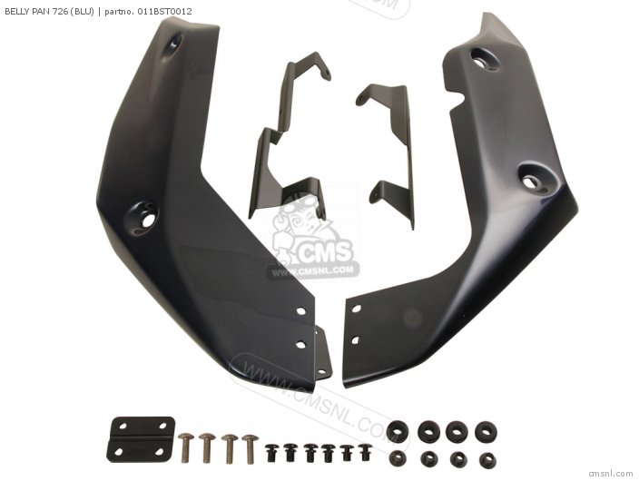 Kawasaki BELLY PAN 726 (BLU) 011BST0012