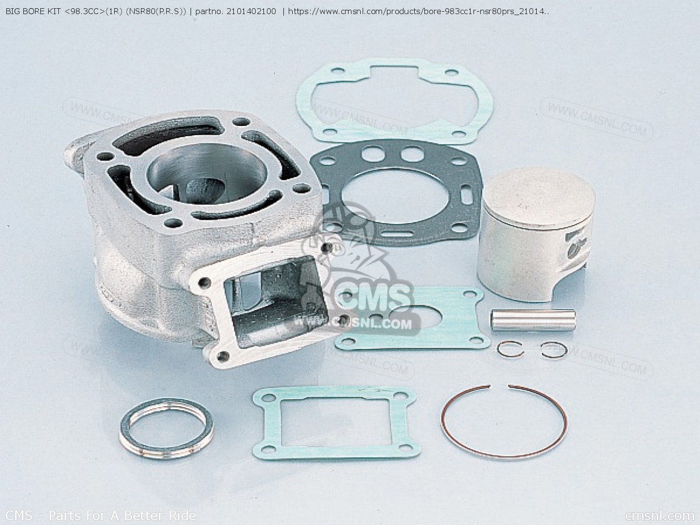 2101402100: BIG BORE KIT 98.3CC(1R) (NSR80(P.R.S)) Kitaco