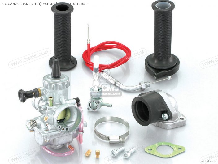 Kitaco BIG CARB KIT (VM26/LEFT) MONKEY 1101123003