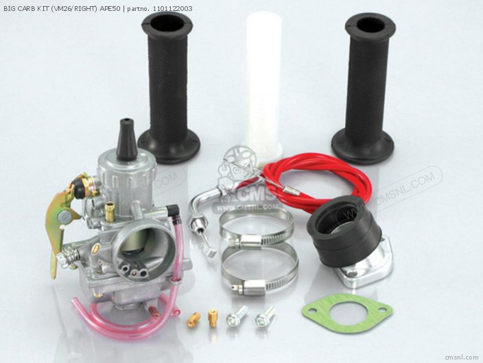 Kitaco BIG CARB KIT (VM26/RIGHT) APE50 1101122003