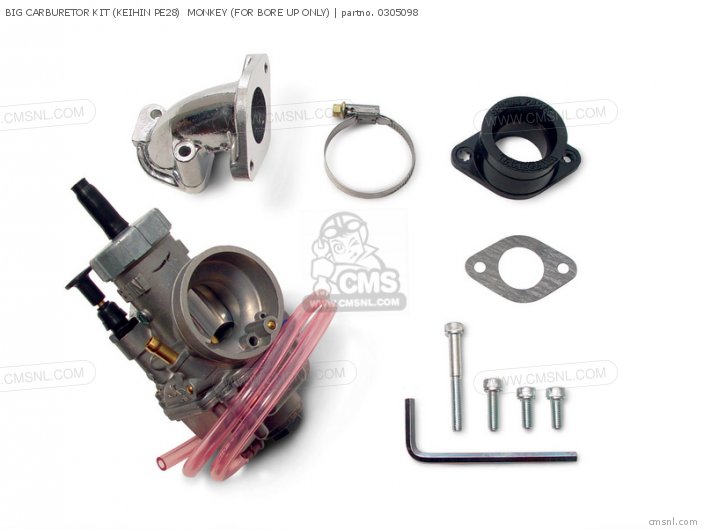 Takegawa BIG CARBURETOR KIT (KEIHIN PE28)  MONKEY (FOR BORE UP ONLY) 0305098