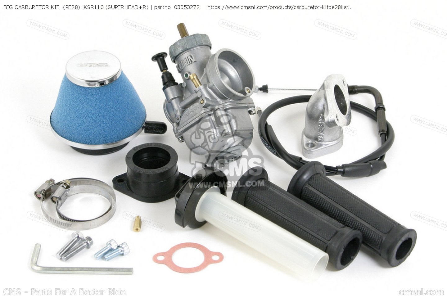03053272 Big Carburetor Kit (pe28) Ksr110 (superhead+r) Takegawa buy