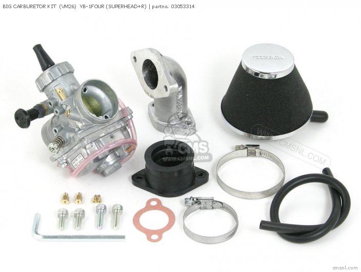 Takegawa BIG CARBURETOR KIT  (VM26)  YB-1FOUR (SUPERHEAD+R) 03053314