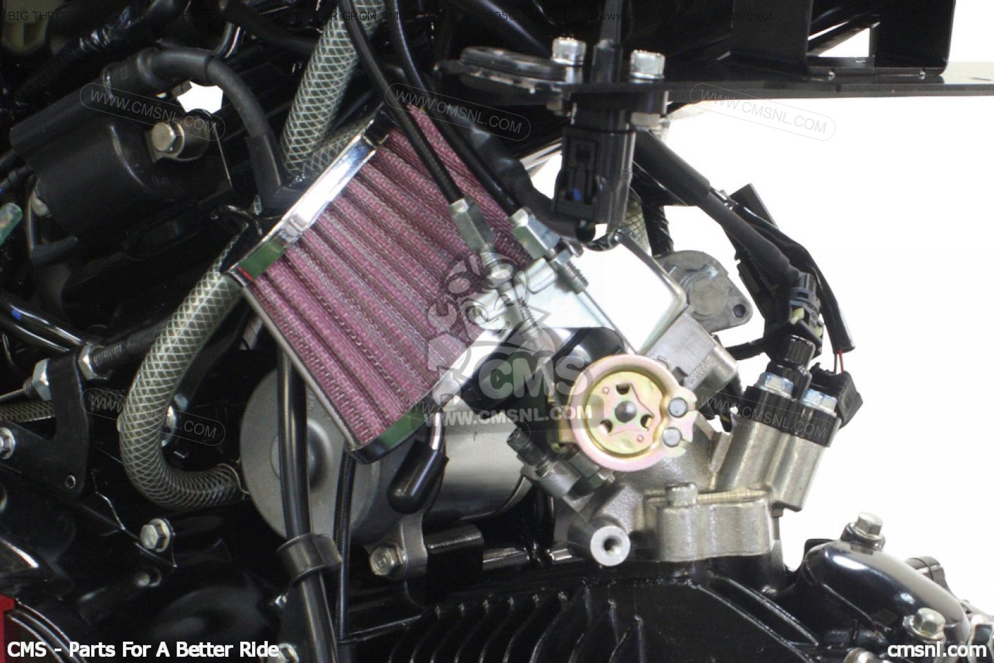 03050128 Big Throttle Body Kit (air Filter Kit Included) For Grom