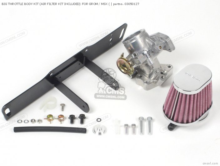 Big Throttle Body Kit (air Filter Kit Included) For Grom / Msx ( photo