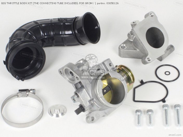 Takegawa BIG THROTTLE BODY KIT (THE CONNECTING TUBE INCLUDED) FOR GROM / 03050126