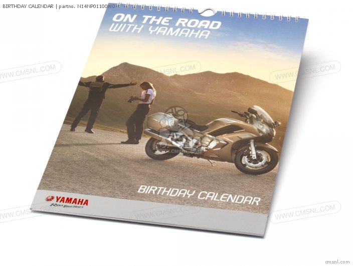 Yamaha BIRTHDAY CALENDAR N14NP01100W0
