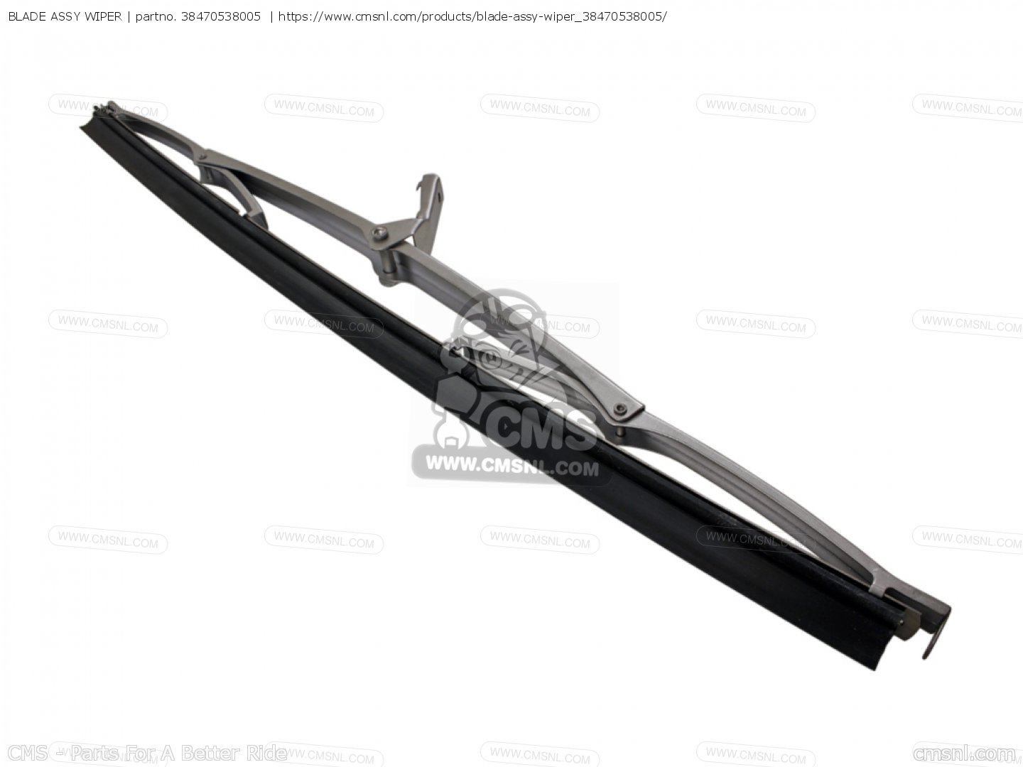 BLADE ASSY WIPER for N360 COUPE STATIONWAGON (KB KD KE KF KG KJ KP KQ ...