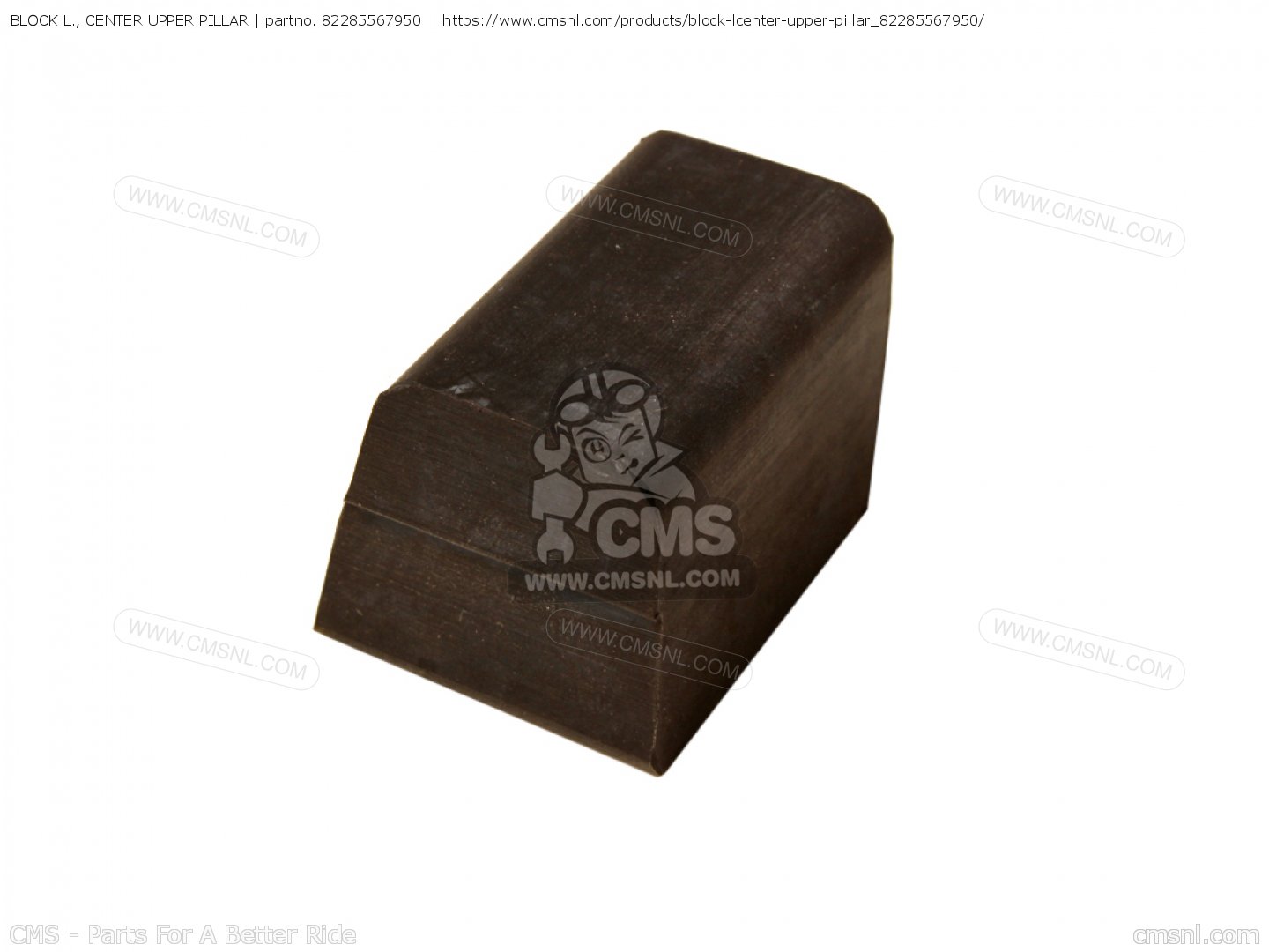 82285567950: Block L., Center Upper Pillar Honda - buy the 82285