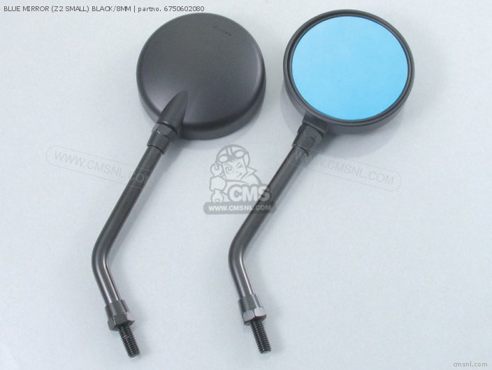 Kitaco BLUE MIRROR (Z2 SMALL) BLACK/8MM 6750602080