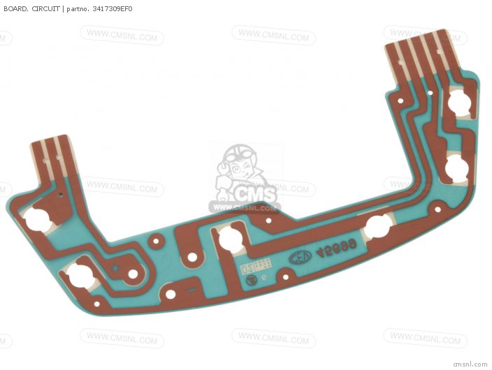 Suzuki BOARD, CIRCUIT 3417309EF0