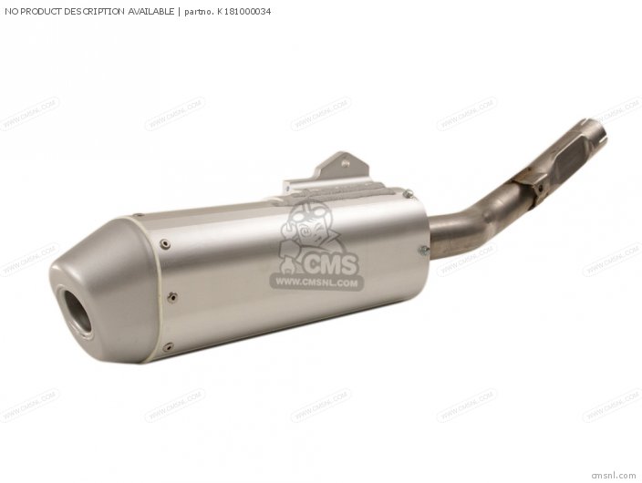 Suzuki BODY ASSY,MUFFLER,96DB K181000034