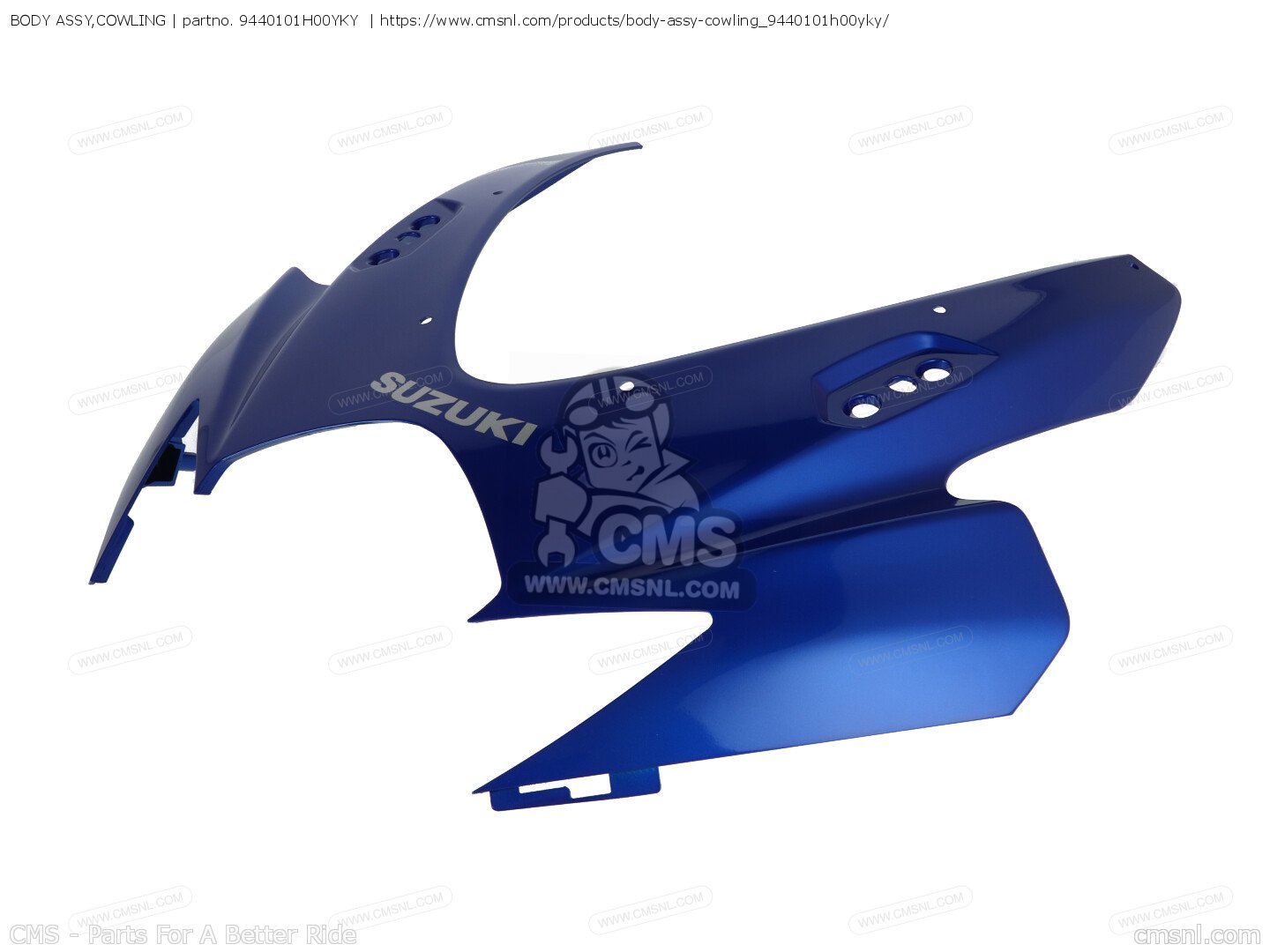9440101H00YKY: BODY ASSY,COWLING Suzuki - buy the 94401