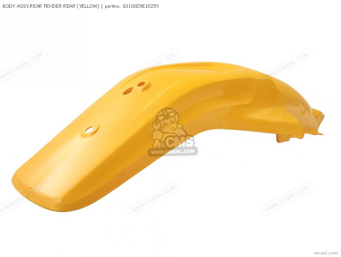 Body Assy, Rear Fender Rear (yellow) photo