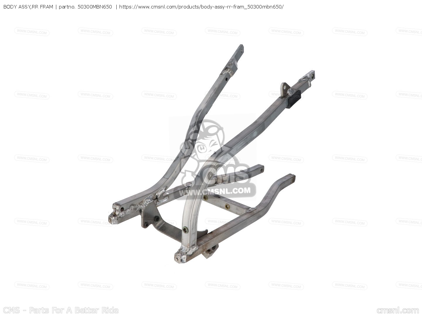 Chassis Man Rr3 Rear Frame BODY ASSY,RR FRAM for Honda - order at CMSNL