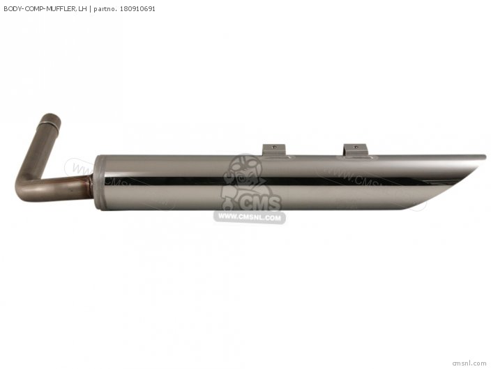 Kawasaki BODY-COMP-MUFFLER,LH 180910691