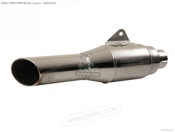 Kawasaki BODY-COMP-MUFFLER,RH 180021563