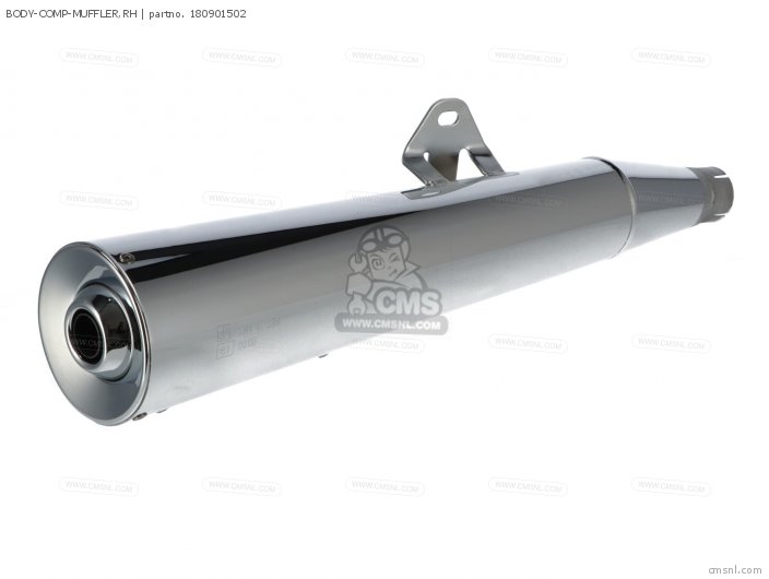 Kawasaki BODY-COMP-MUFFLER,RH 180901502