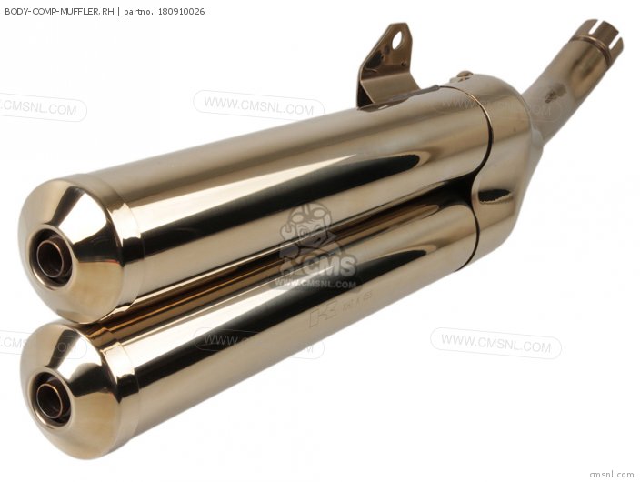 Kawasaki BODY-COMP-MUFFLER,RH 180910026